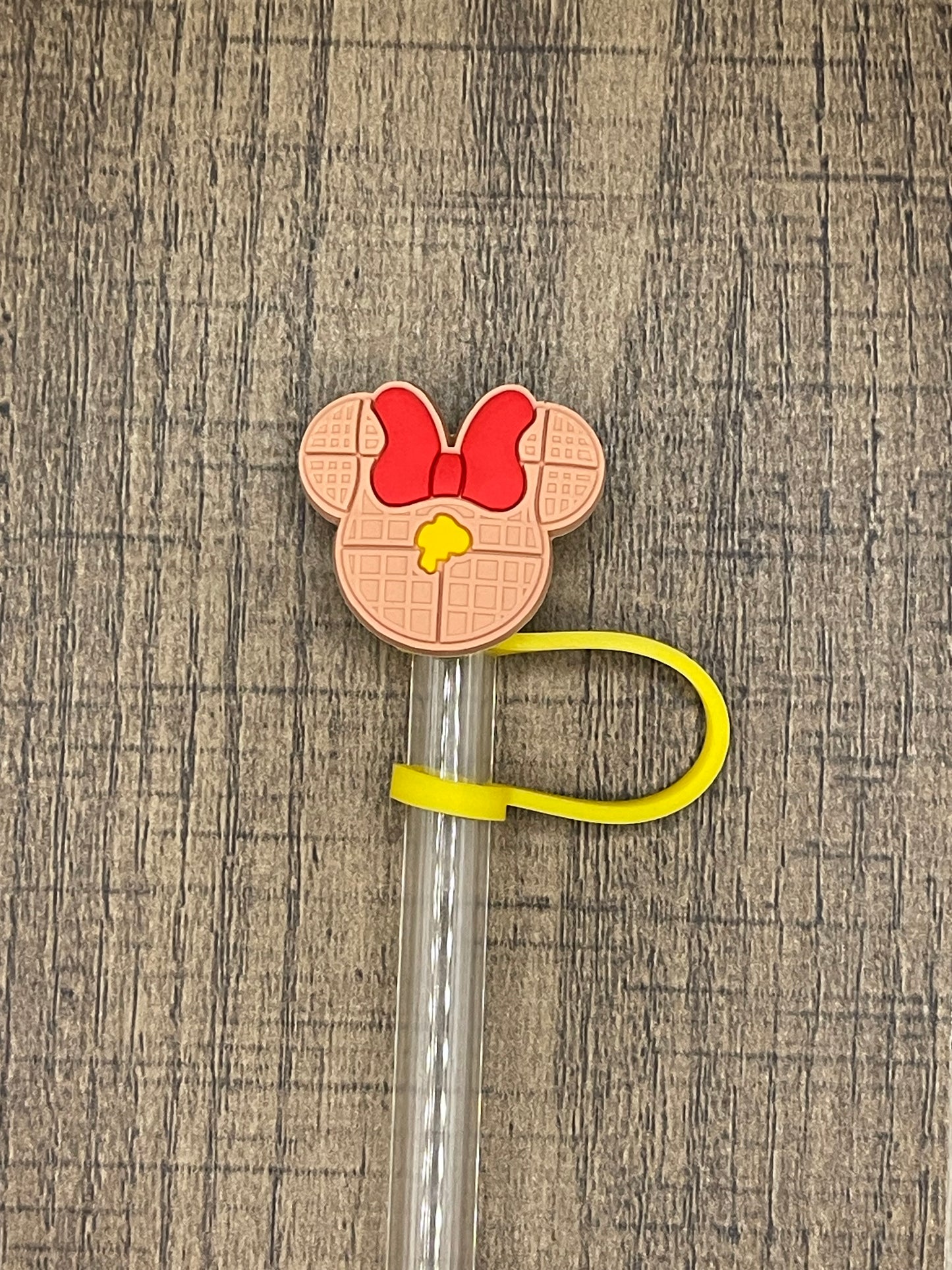 Magical Mouse Waffle Silicone Straw Topper