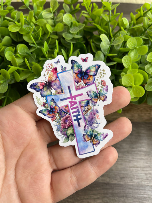 Faith Vinyl Sticker