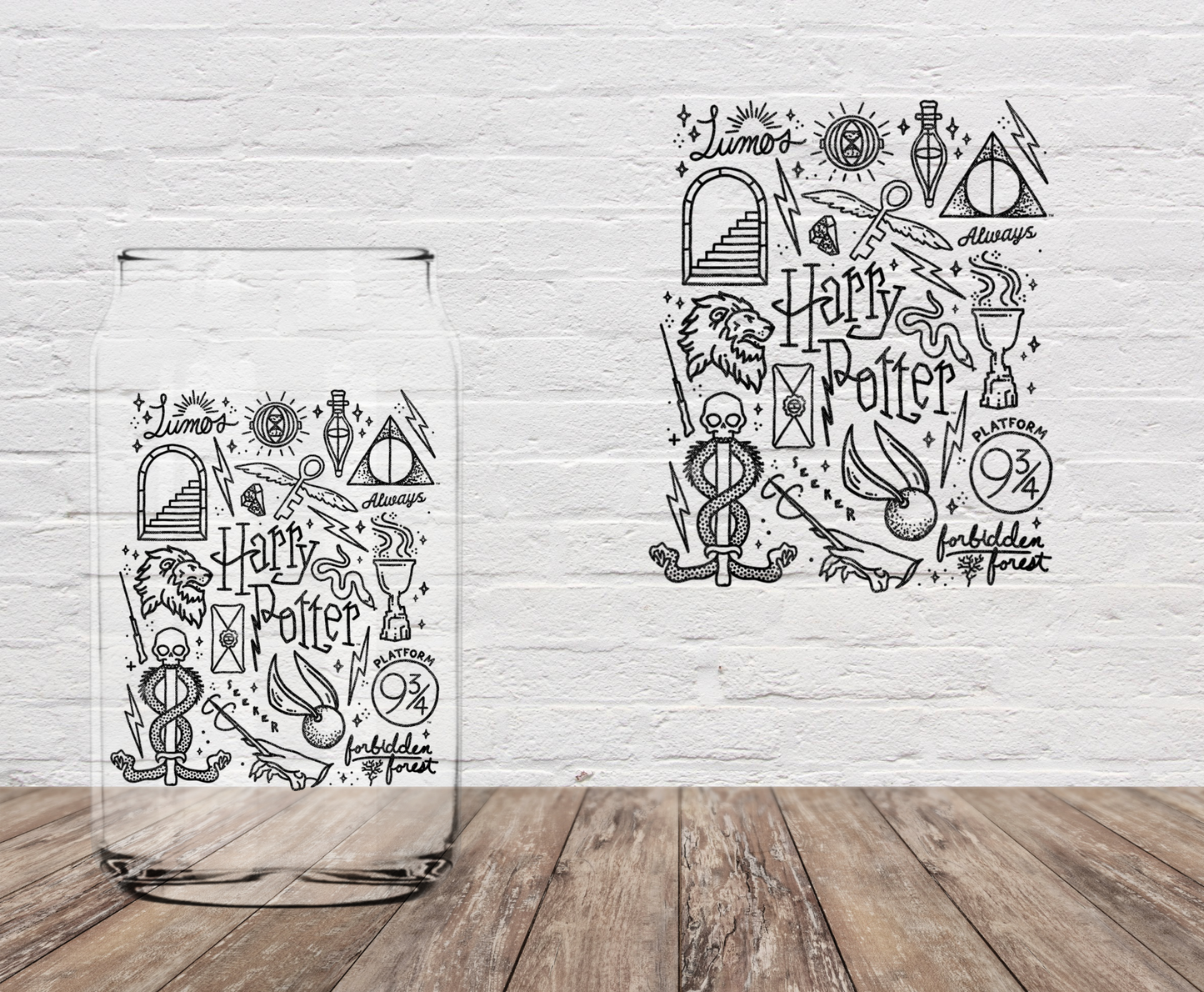 HP Things 4" UV DTF