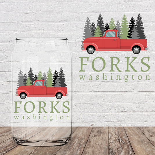 Forks Truck 4" UV DTF (print to order)