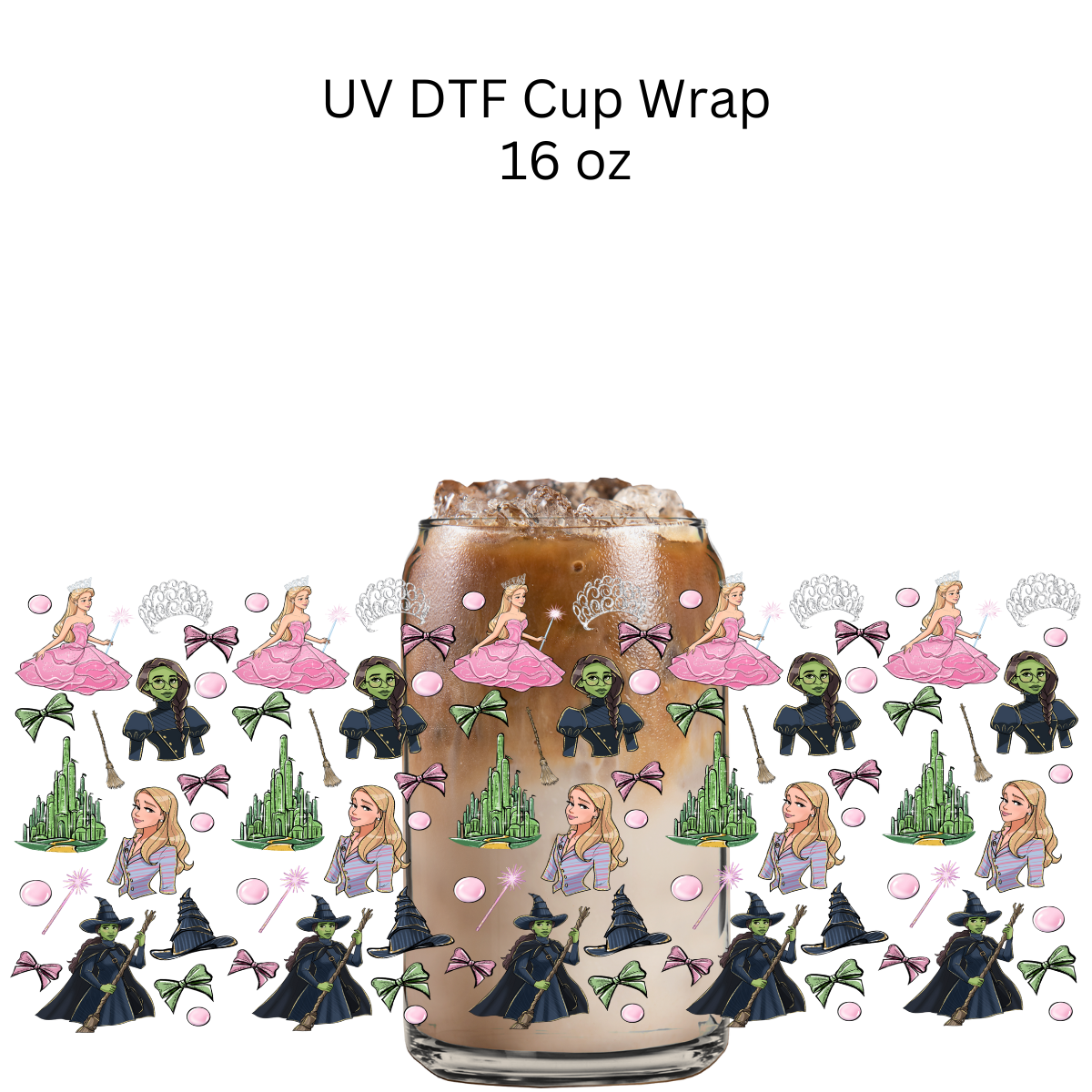 Elph and Glin UV DTF Cup Wrap