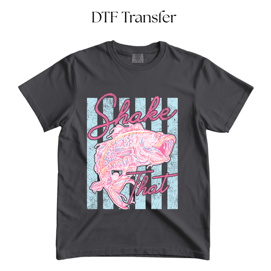 Shake that Bass DTF Transfer