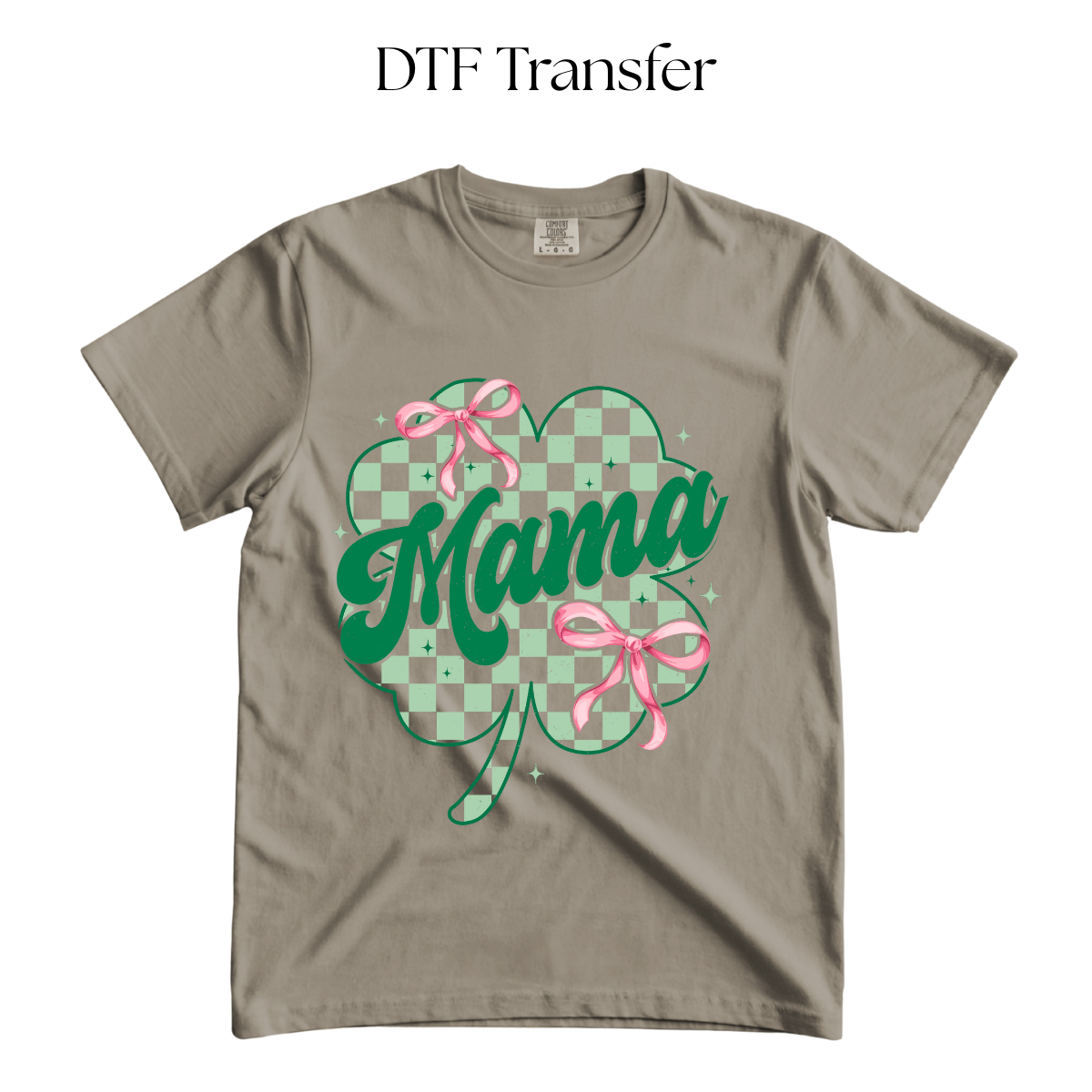 Mama Clover DTF Transfer