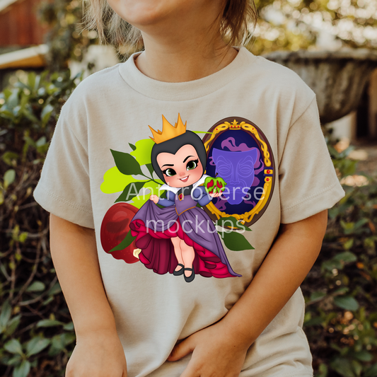 YOUTH Evil Queen DTF Transfer