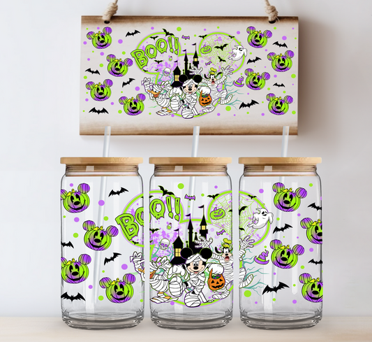 Mouse Boo UV DTF Cup Wrap