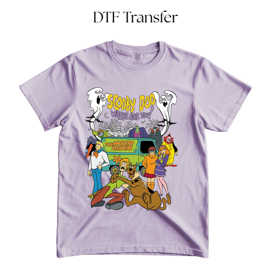 Scooby Where Are You DTF Transfer