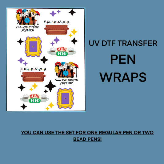 Amigos Pen Wrap UV DTF