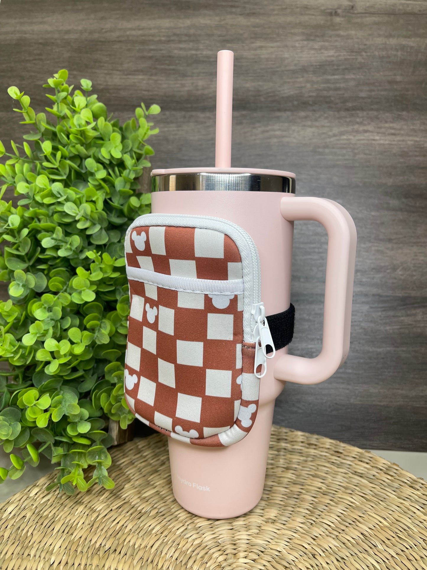 Auburn Magical Checkered Tumbler Bag