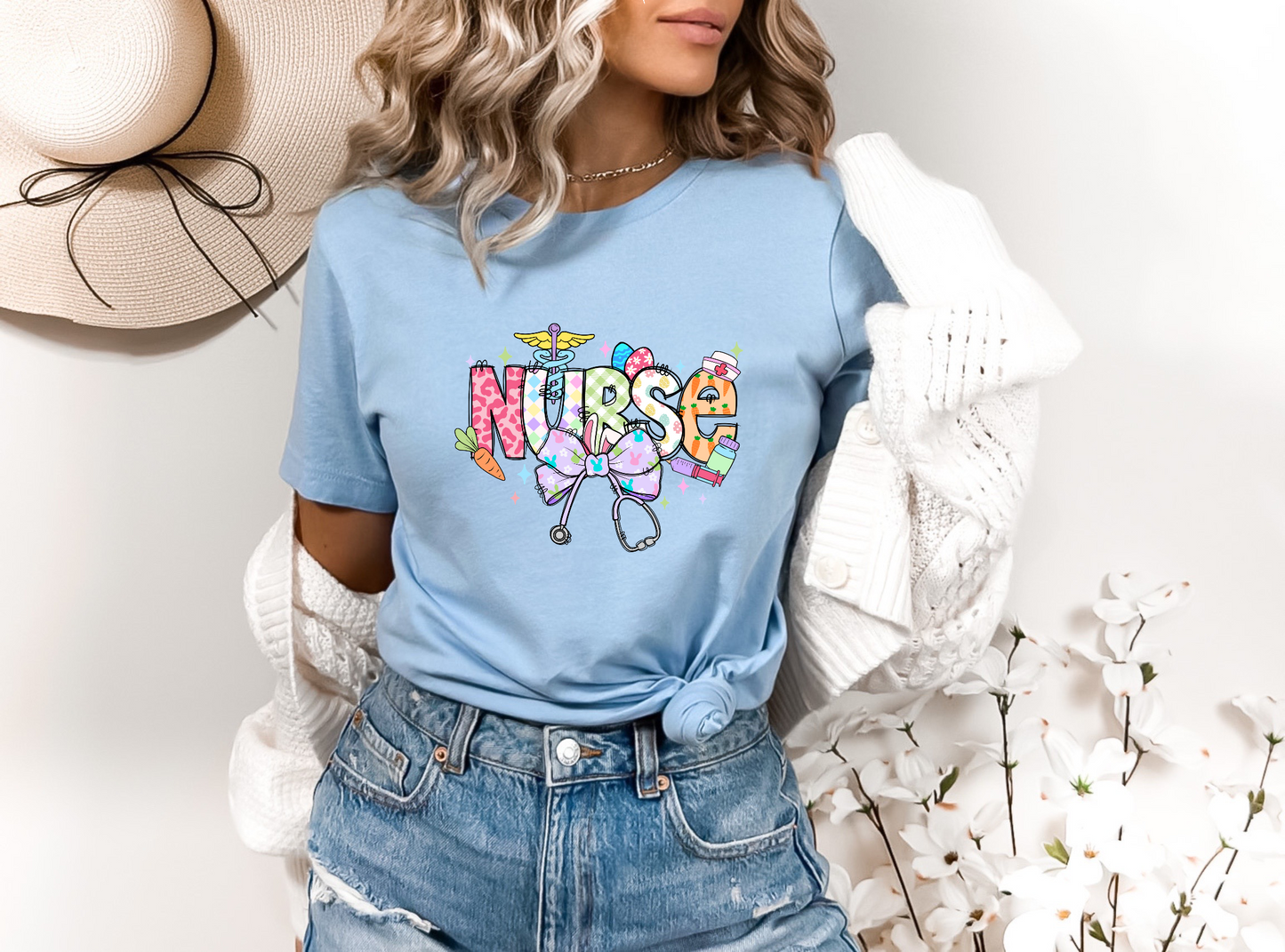 Easter Nurse DTF TRANSFER