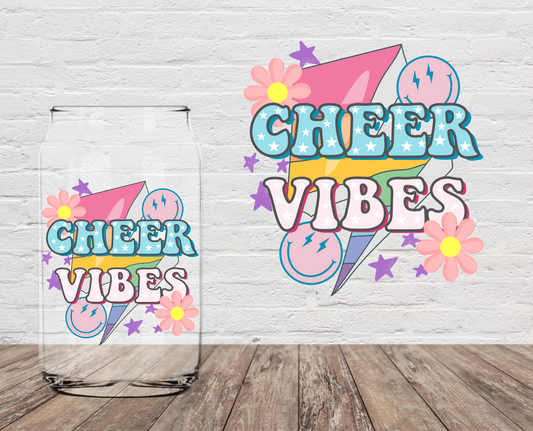 Cheer Vibes 4" UV DTF
