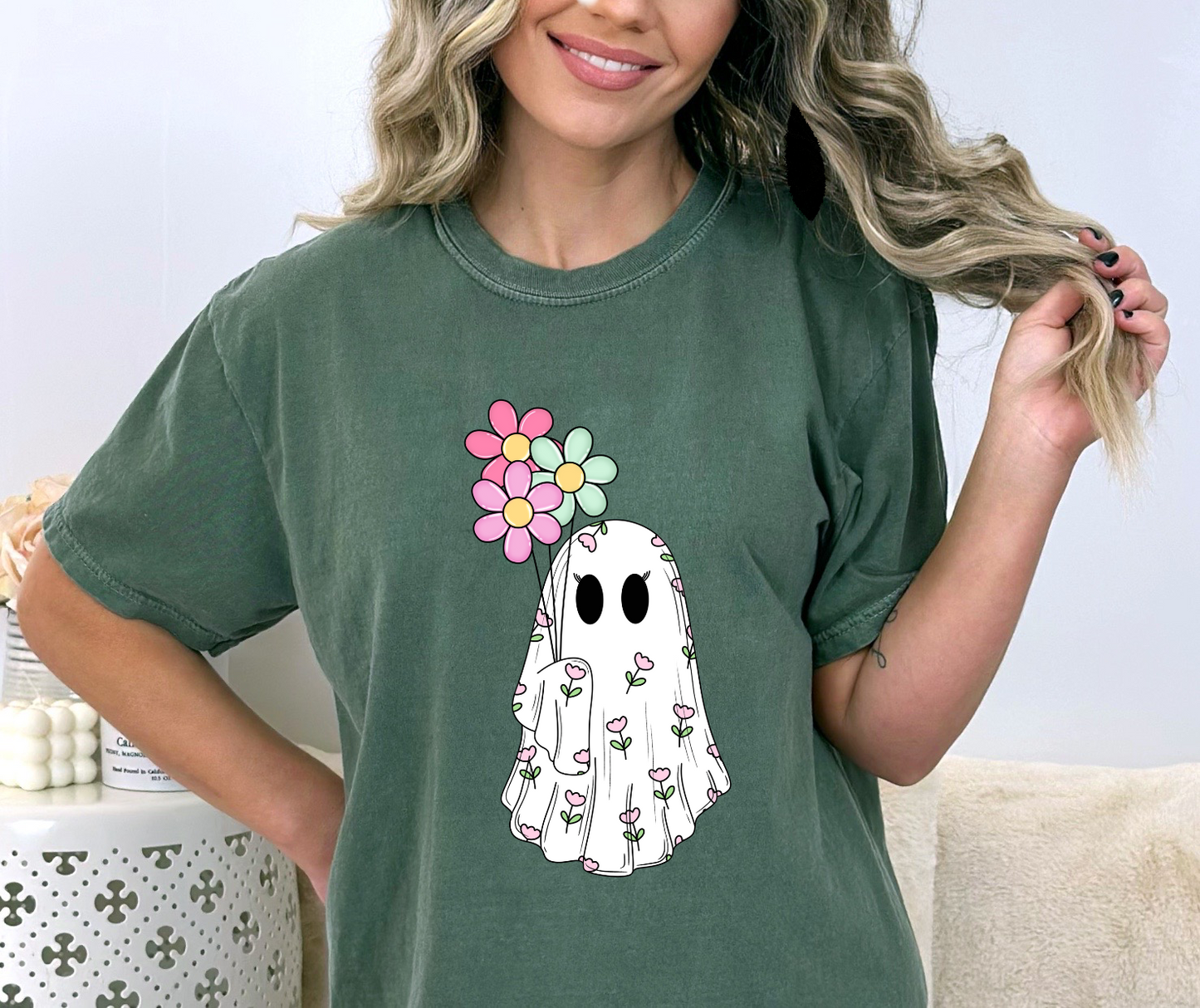 Floral Ghost DTF