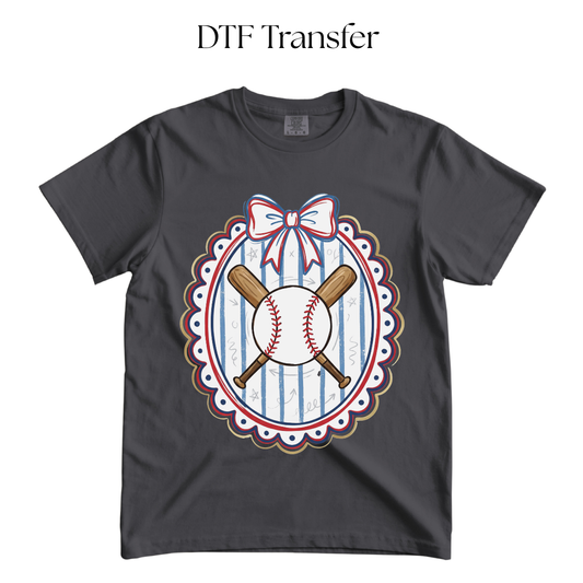 Baseball Frame DTF Transfer