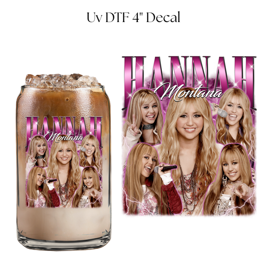 Hannah Girl 4” UV DTF Decal