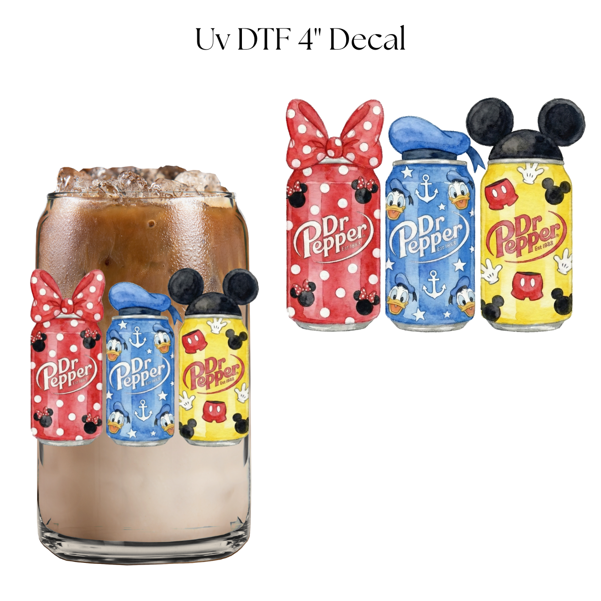 Magical Soda 4” UV DTF Decal