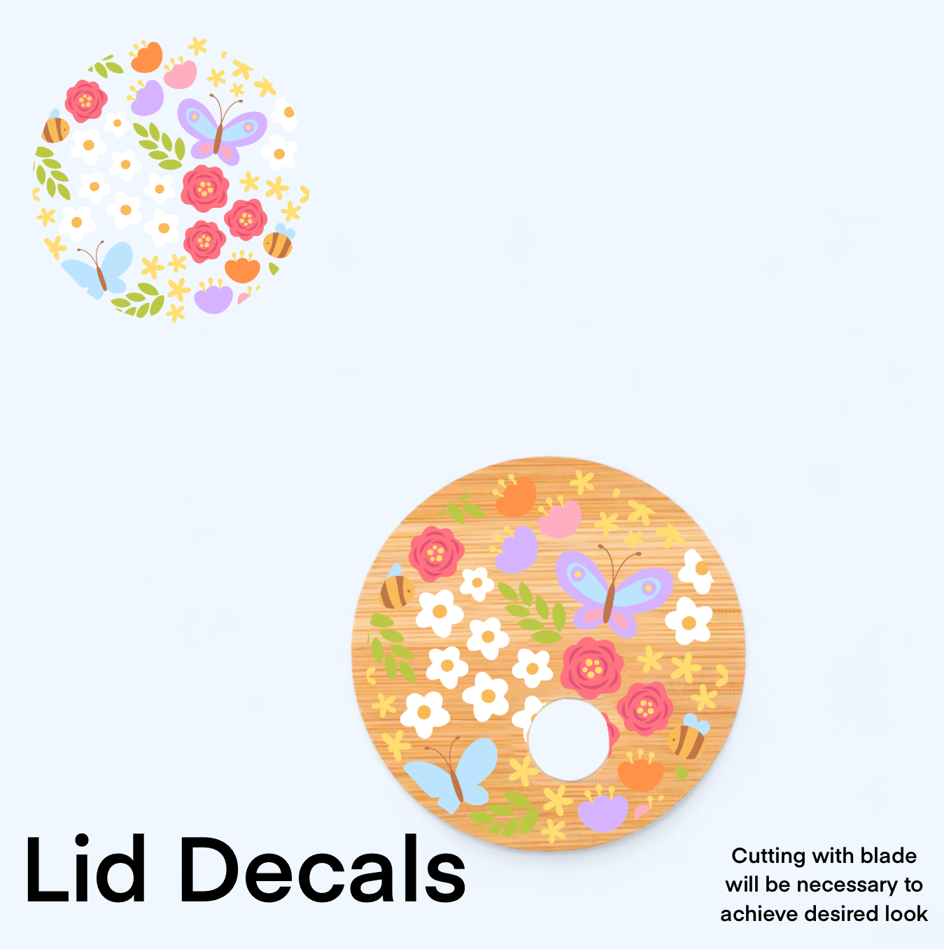 Colorful Flowers UV WRAP