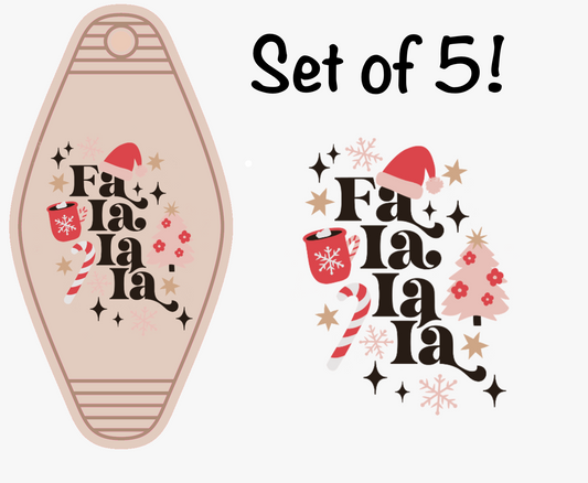 Fa La La La (MOTEL KEYCHAIN)