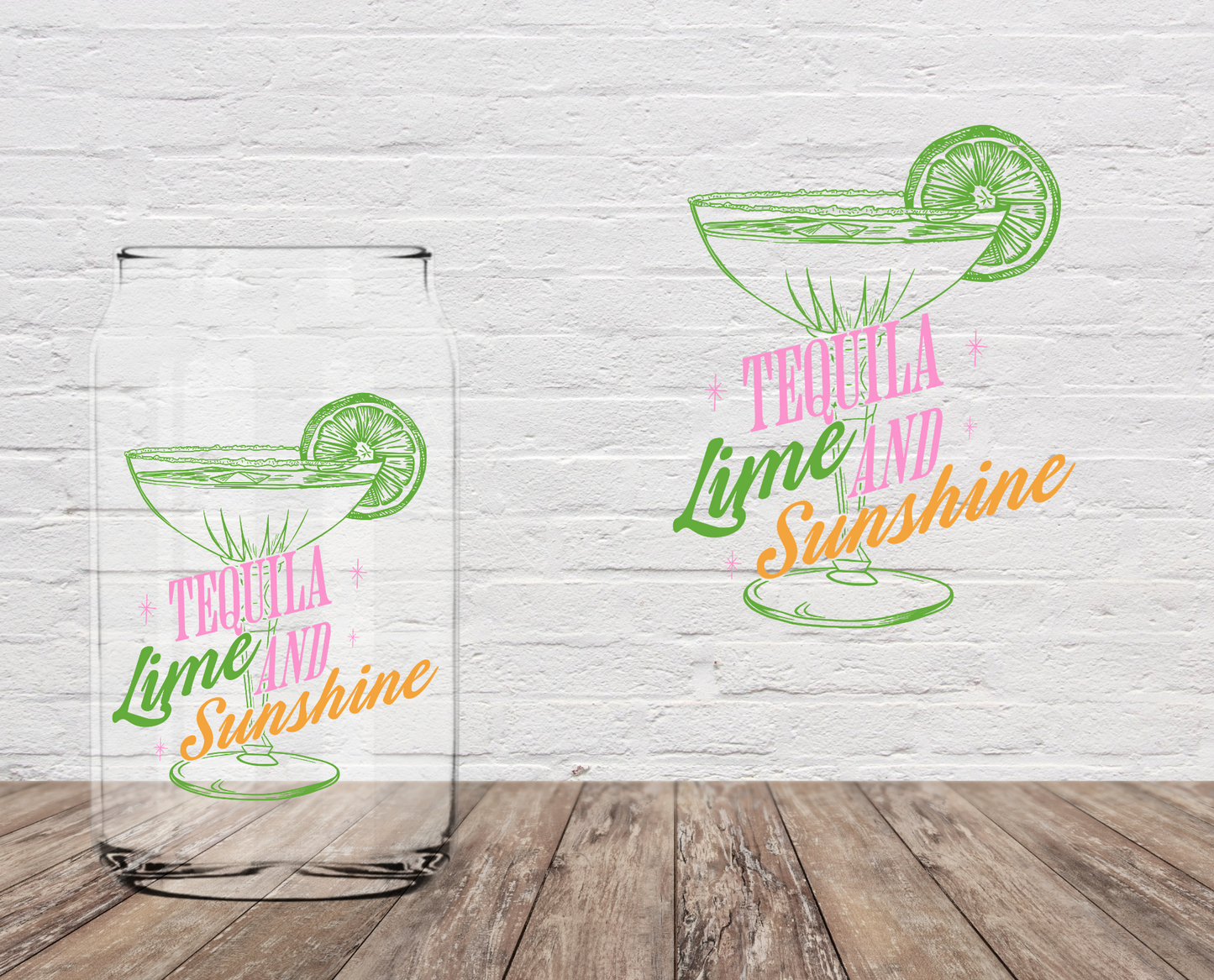 Tequila Lime & Sunshine 4" UV