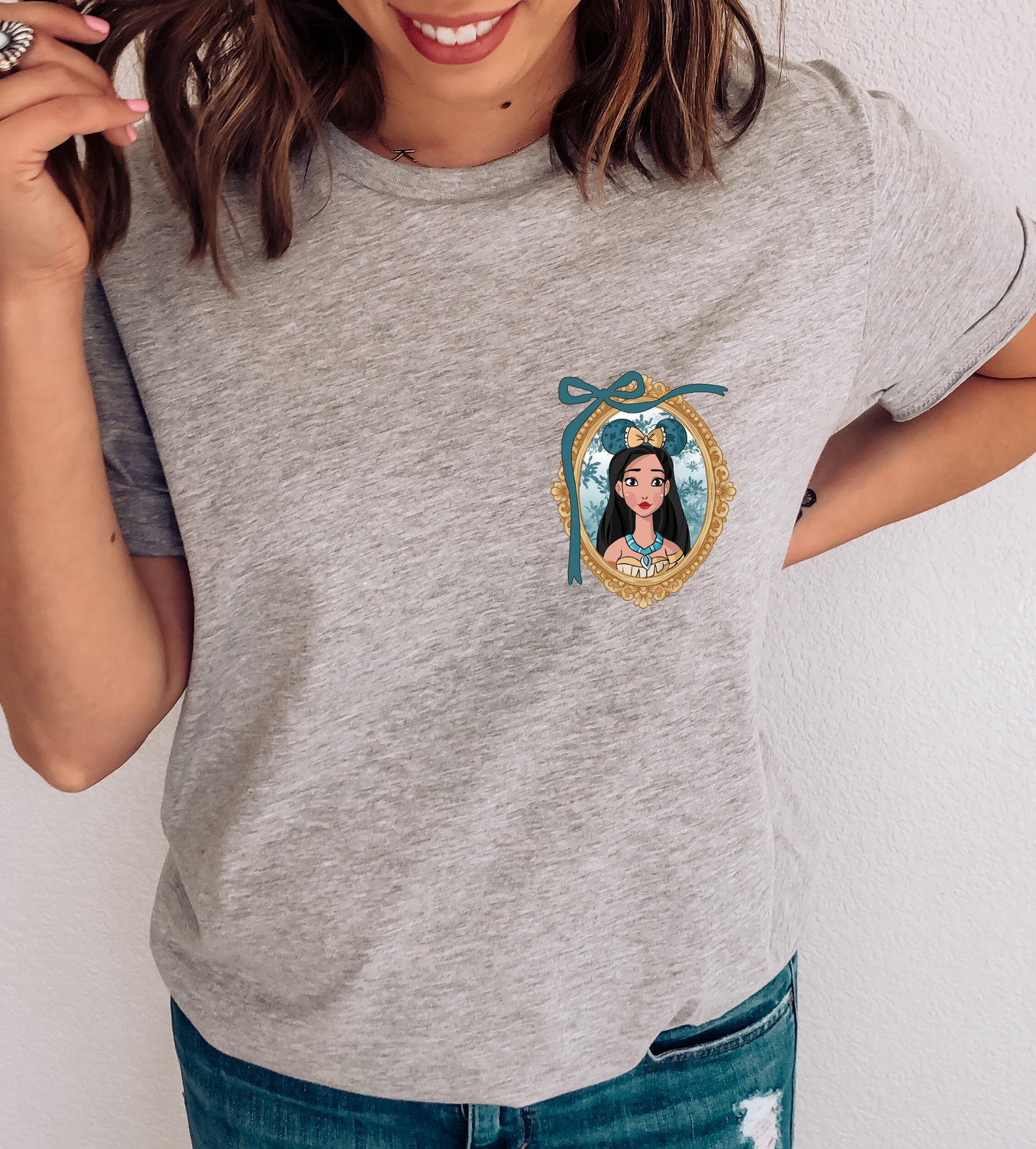 Pocahontas Girl DTF TRANSFER