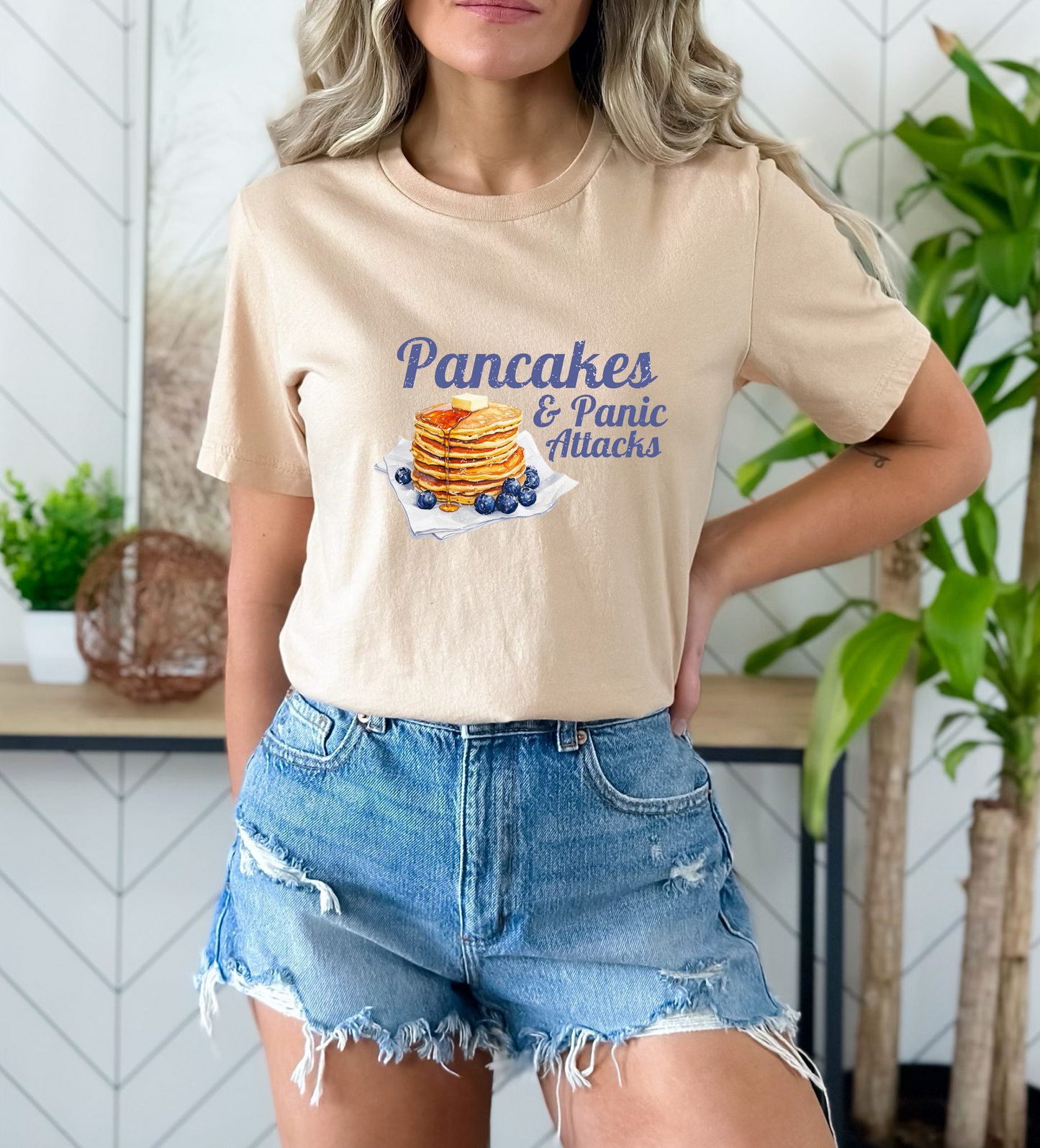 Pancakes & Panic Attack DTF TRANSFER