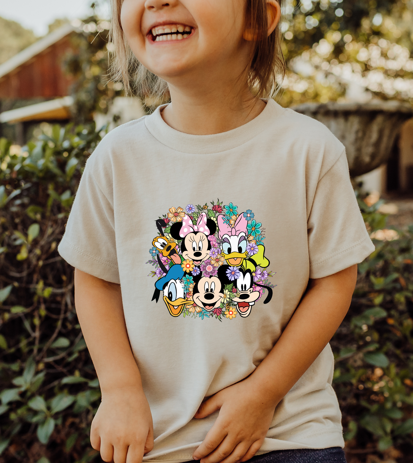 Floral Enchanted Friends DTF TRANSFER (youth and adult available)
