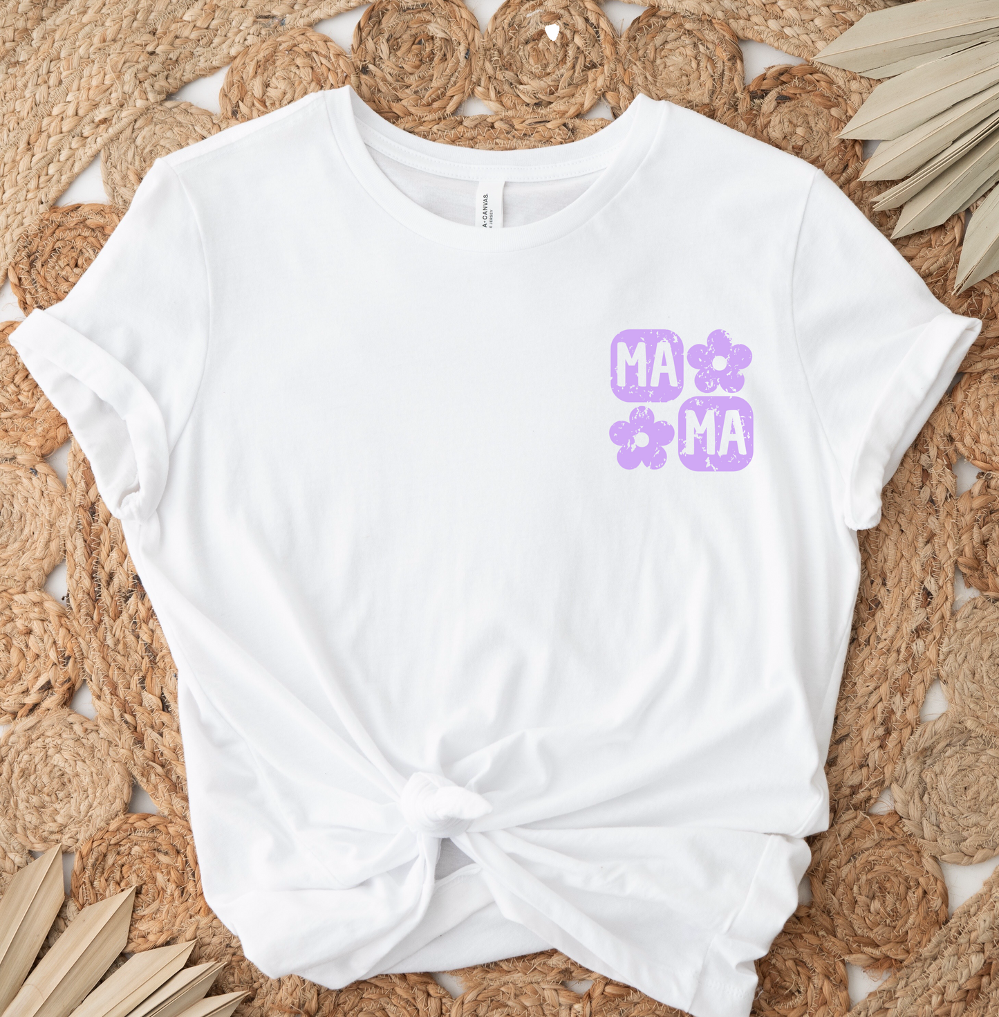 MAMA Squares SINGLE COLOR DTF TRANSFER