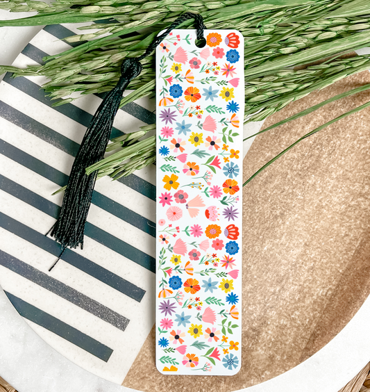 Bright Garden UV DTF Bookmark DOUBLE SIDED