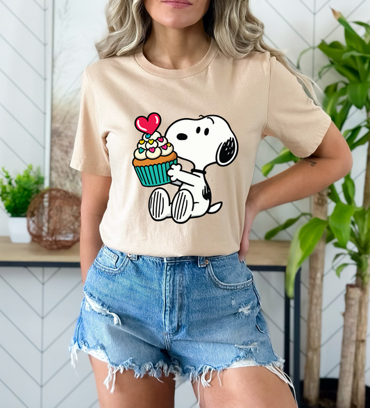 The Dog & A Cupcake DTF TRANSFER