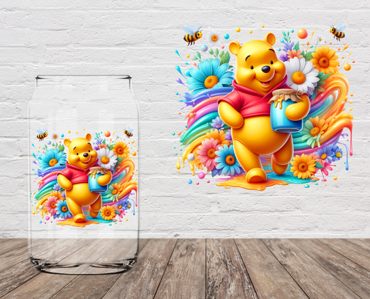Colorful Bear 4" UV DTF