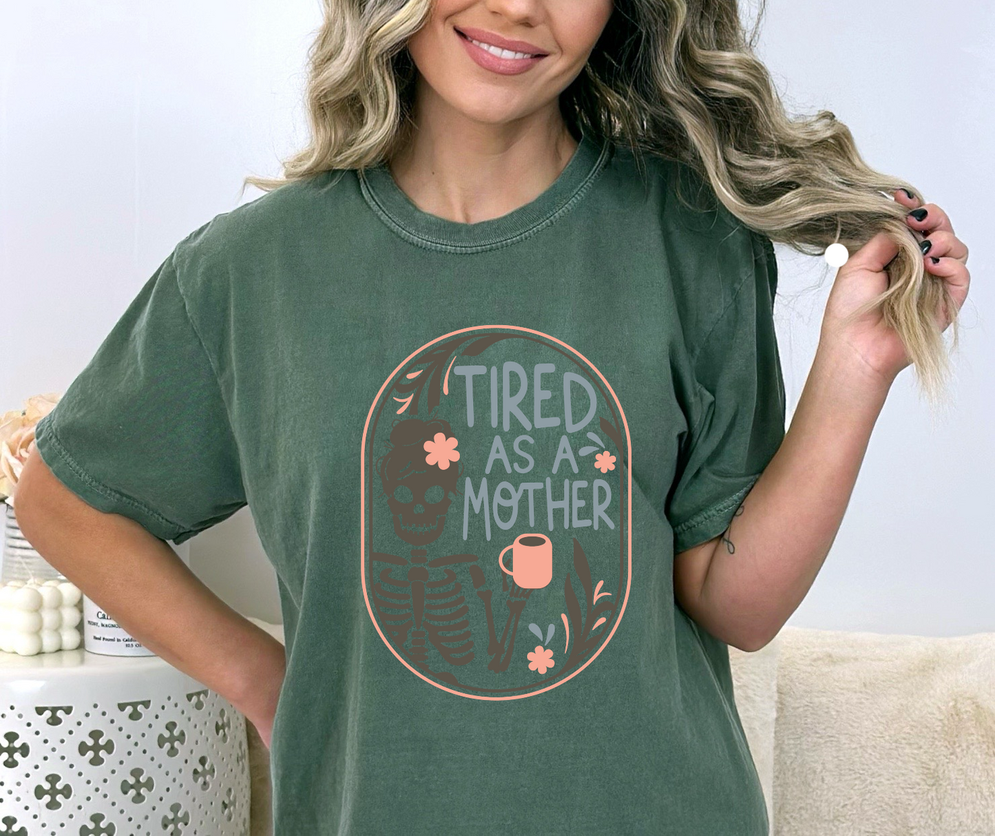 Tired As A Mother DTF