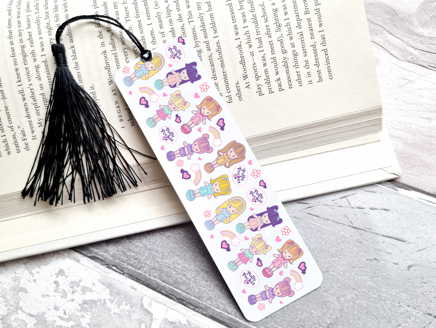 Polly Doll UV DTF Bookmark DOUBLE SIDED