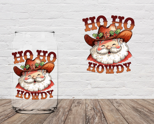 Ho Ho Howdy 4" UV DTF