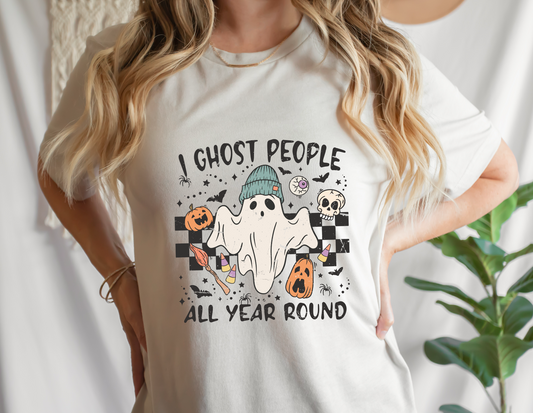 I Ghost People Year Round DTF Adult / Youth