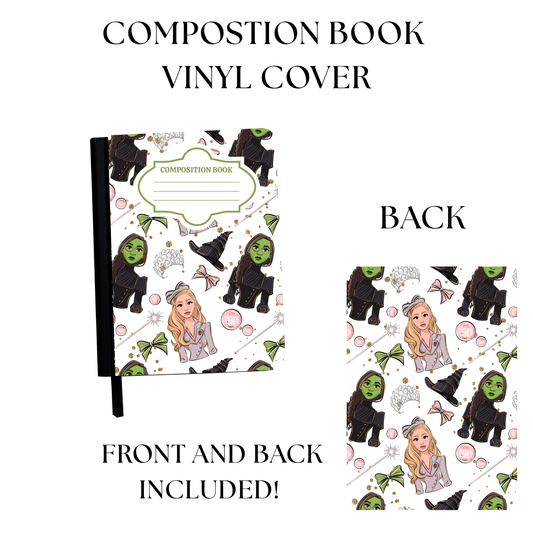 Witches Composition Notebook Vinyl Cover