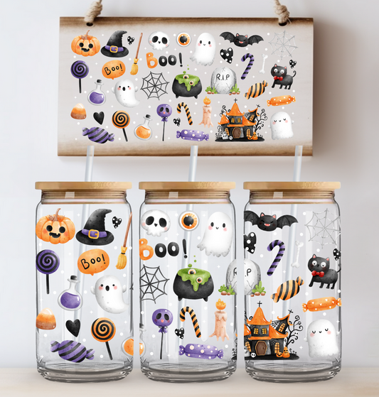 Halloween Things UV DTF Cup Wrap