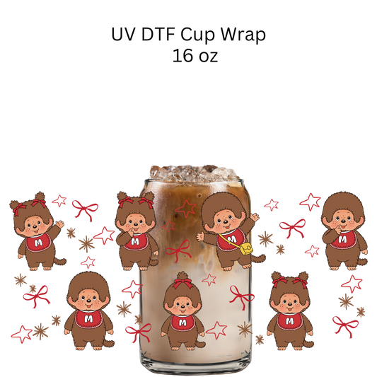 Mon Doll UV DTF Cup Wrap