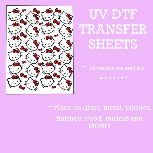 HK Faces UV DTF SHEET