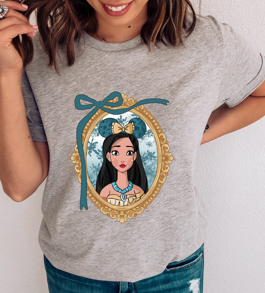 Pocahontas Girl DTF TRANSFER