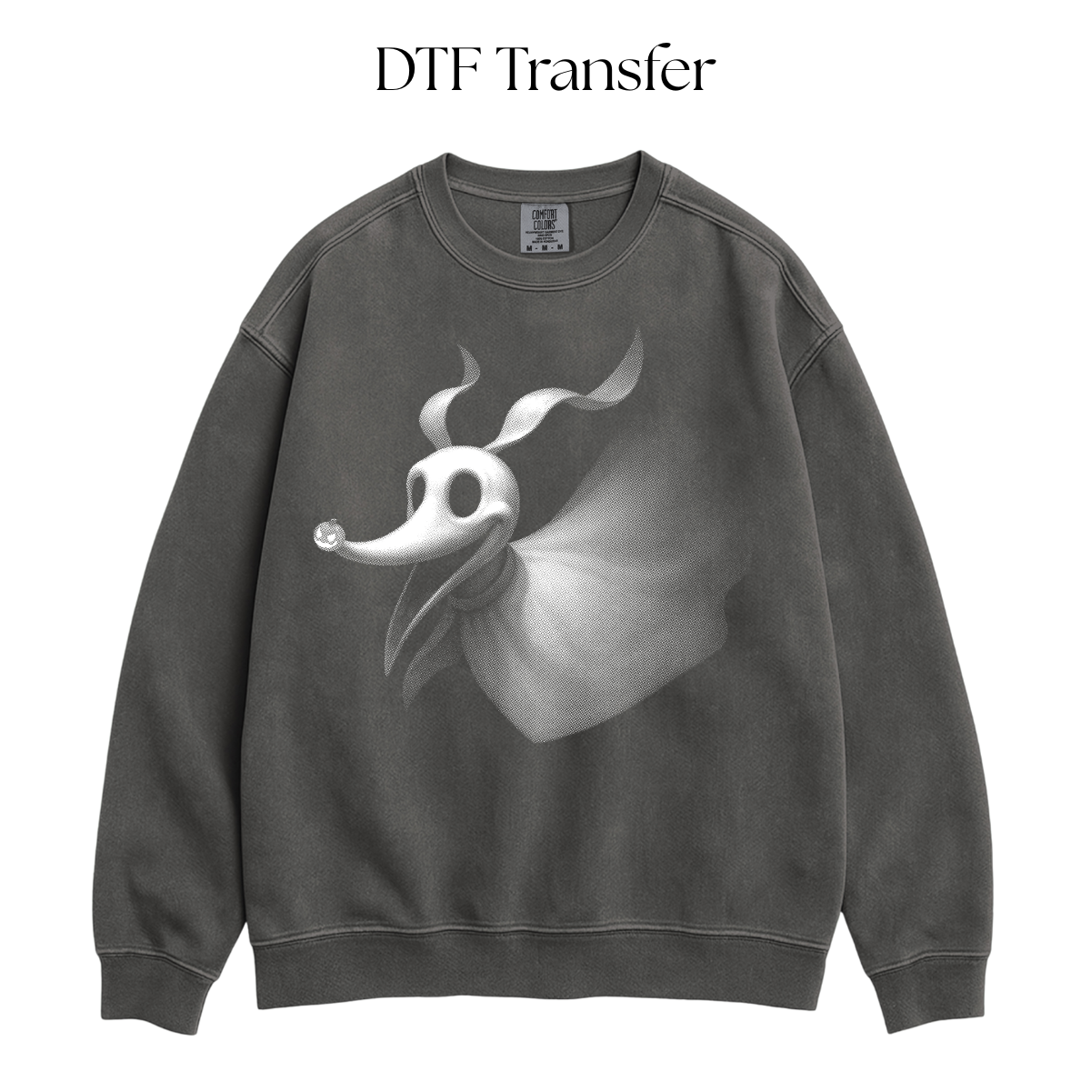 Zero Dog DTF Transfer (PRESS ON BLACK)