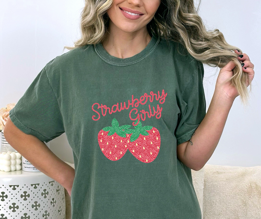 Strawberry Girly LAST CHANCE DTF