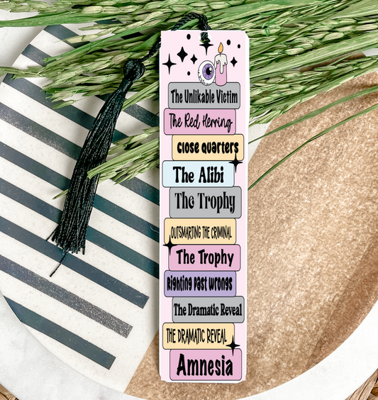 The Unlikeable Victim Stack UV DTF Bookmark DOUBLE SIDED