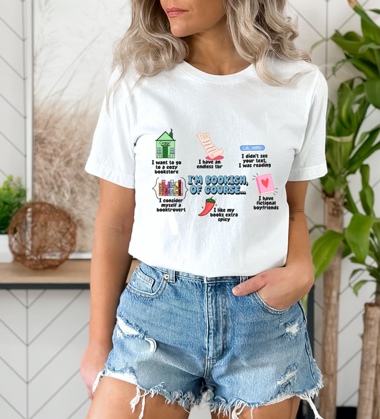 I'm Bookish Of Course.. DTF Transfer