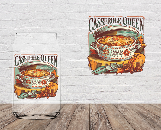 Casserole Queen 4" UV DTF