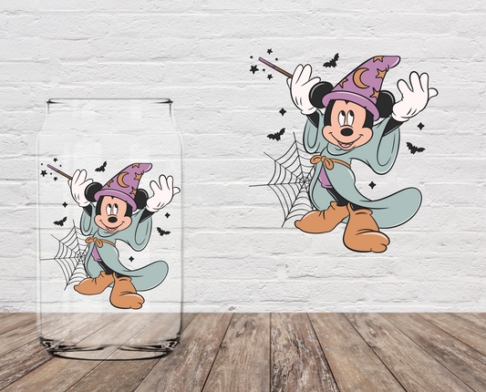 Magical Wizard Mouse 4" UV DTF DOUBLE SIDED