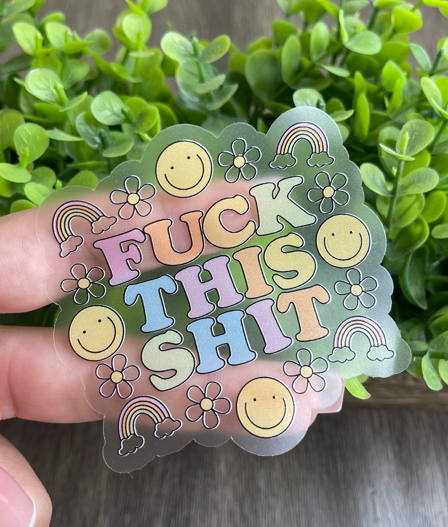 Fuck This Shit Vinyl Sticker