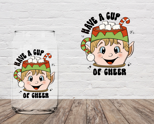 Have A Cup Of Cheer 4" UV DTF