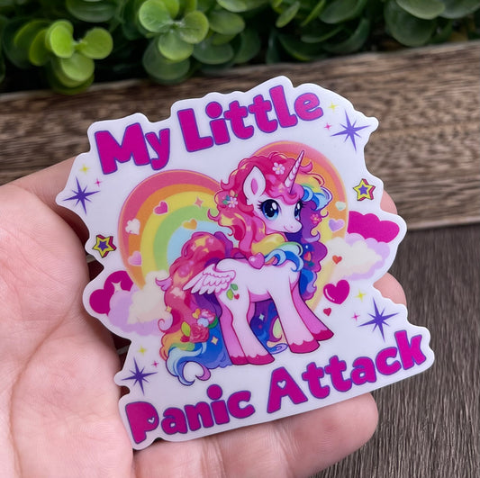 My Little Panic Attack Vinyl Sticker