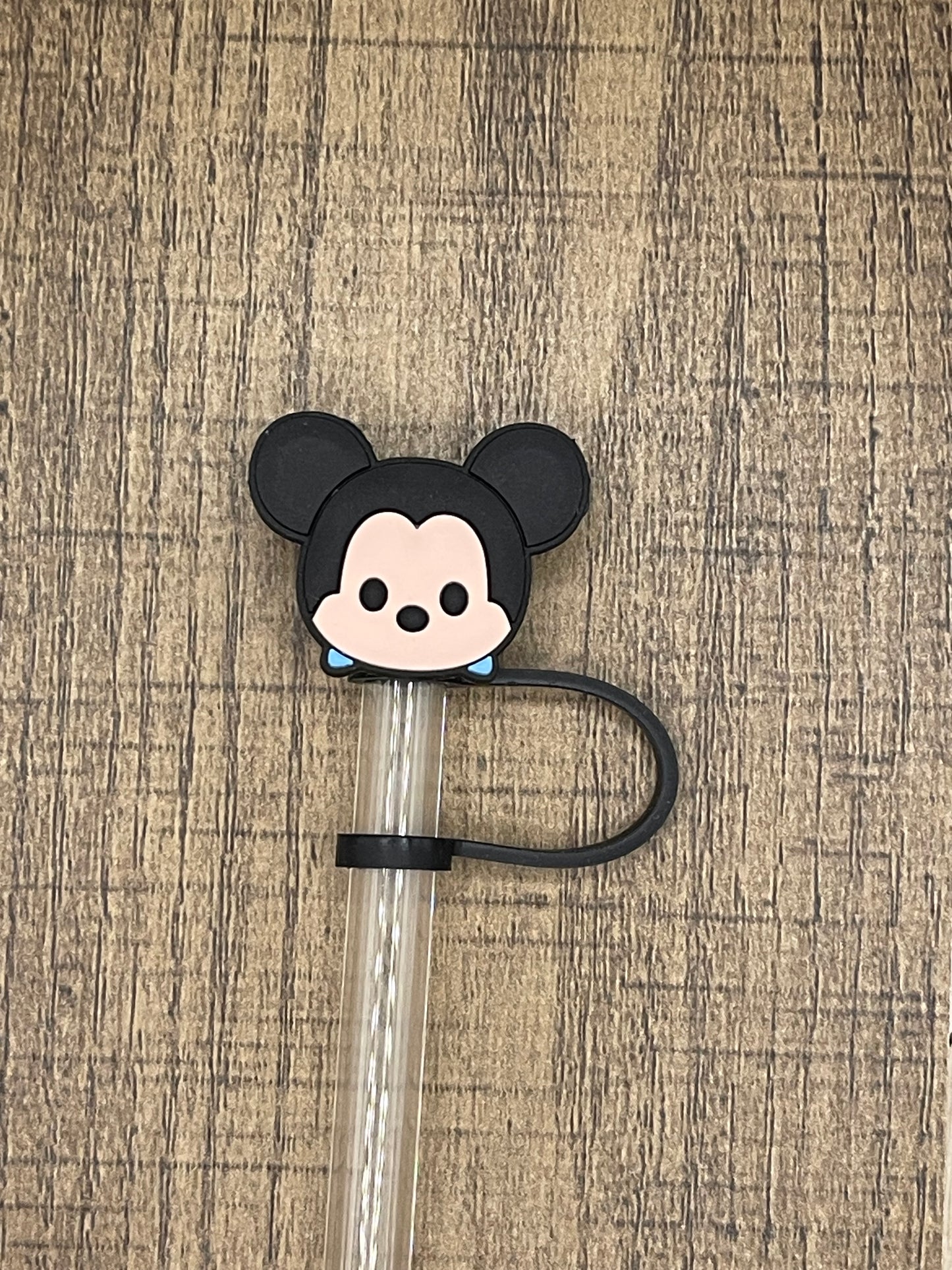 Magical Mouse Head Silicone Straw Topper