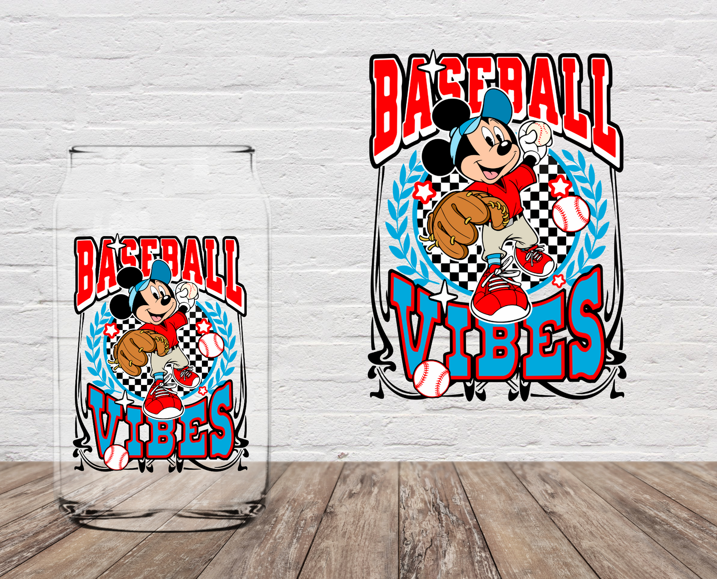 Magical Baseball Vibes 4" UV DTF