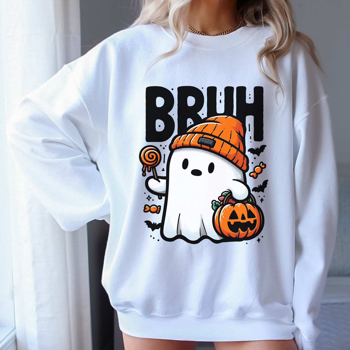 BRUH Ghostie DTF Transfer ADULT/YOUTH