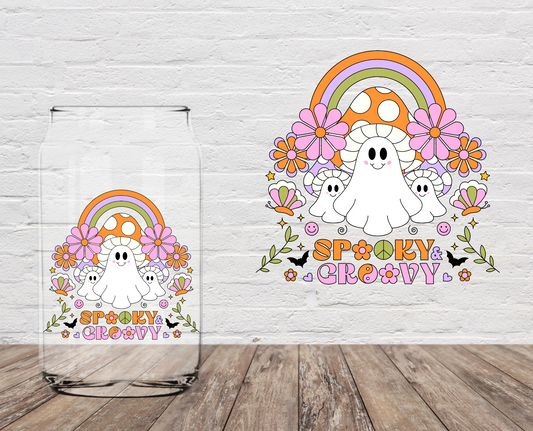 Spooky & Groovy 4" UV DTF